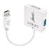 41028 adaptador de cable de vídeo DisplayPort DVI-D + VGA (D-Sub) + HDMI Negro