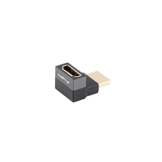 AD-HDMI-08 adaptador de cable de vídeo HDMI tipo A (Estándar) Negro, Plata