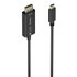 Cable Conversor Bidireccional USB-C A DISPLAYPORT 8K@60Hz, USB-C/M-DP/M, Negro, 1.8m