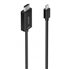Cable conversor MINI DP a HDMI 4K@60Hz, MINI DP/M-HDMI/M, Negro, 1.5m