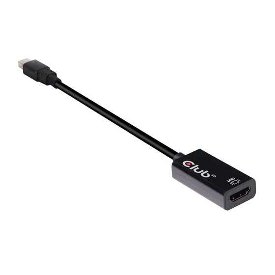 Mini DisplayPort 1.4 a HDMI 2.0b HDR Adpatador Activo