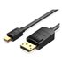 HAGBG adaptador de cable de vídeo 1,5 m DisplayPort HDMI Negro