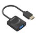 Conversor HDMI a SVGA, HDMI A/M-SVGA/H, Negro, 15?m