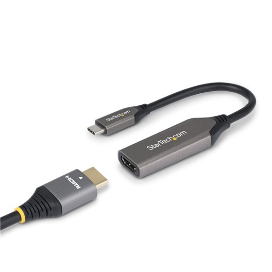 Adaptador USB-C a HDMI - USB Tipo C - 8K60Hz/4K120Hz - Compatible con Thunderbolt/USB4 - Conversor USB C a HDMI 2.1 - HDR10+ - C
