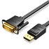 Cable Conversor HAFBF/ Displayport Macho - DVI Macho/ 1m/ Negro