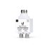 AF-11-DUP-L adaptador de fibra óptica 1 pieza(s) Plata, Blanco
