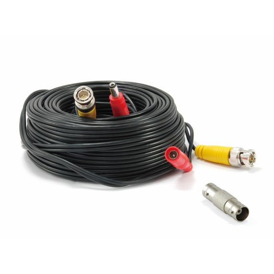 CAS-5018 cable coaxial 18 m BNC CC Negro