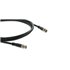 BNC Coax 1.8m cable coaxial RG-6 1,8 m Negro