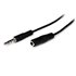 Cable de 1m de Extensión Alargador de Auriculares Mini-Jack 3,5mm 3 pines Macho a Hembra