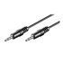 EC1606 cable de audio 2 m 3,5mm Negro