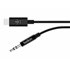 F7U079BT06-BLK cable de audio 1,8 m 3,5mm USB Tipo C Negro