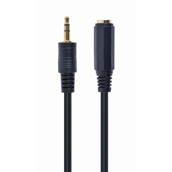 CCA-421S-5M cable de audio 3,5mm Negro