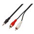 A128-0148 cable de audio 3 m 3,5mm 2 x RCA Negro