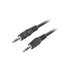 CA-MJMJ-10CC-0020-BK cable de audio 2 m 3,5mm Negro