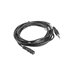 CA-MJFJ-10CC-0030-BK cable de audio 3 m 3,5mm Negro