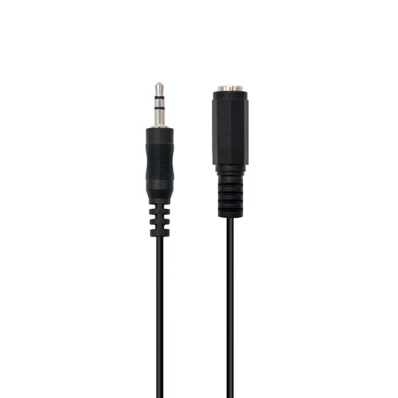 EC1653 cable de audio 10 m 3,5mm Negro