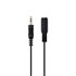 EC1650 cable de audio 2 m 3,5mm Negro