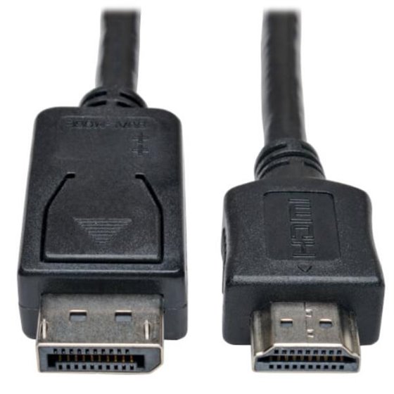 DISPLAYPORT TO HDMI ADAPTER CABLE