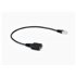147944 cable de audio 0,25 m RJ-9 2 x 3.5mm Negro
