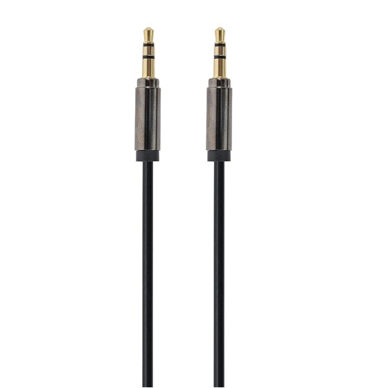 Cable CCAP-444-0.75M (Mini Jack M - Mini Jack M  0,75m  black color) cable de audio 3,5mm Negro