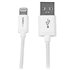 Cable 1m Lightning 8 Pin a USB A 2.0 para Apple iPod iPhone 5 iPad - Blanco