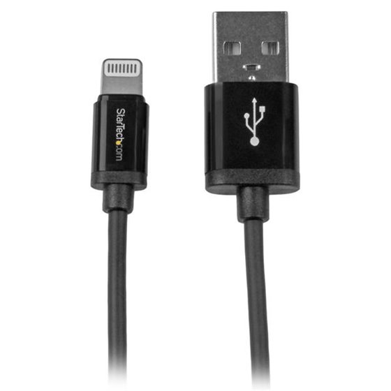 Cable Lightning a USB de 1m - Cable Cargador para iPhone / iPad / iPod - Cable de Carga Rápida - Certificación MFi de Apple - Ne