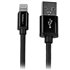 Cable 2m Lightning 8 Pin a USB A 2.0 para Apple iPod iPhone 5 iPad - Negro