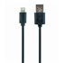 CC-USB2-AMLM-1M cable de conector Lightning Negro
