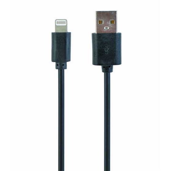 CC-USB2-AMLM-1M cable de conector Lightning Negro