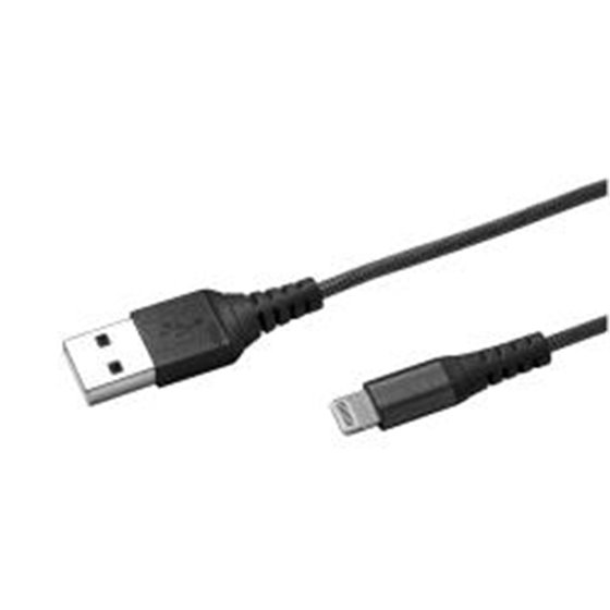 USBLIGHTNYL25BK cable de conector Lightning 0,25 m Negro