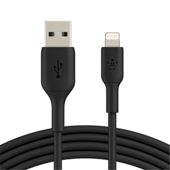 CAA001BT3MBK cable de conector Lightning 3 m Negro