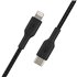 CAA004BT1MBK cable de conector Lightning 1 m Negro