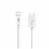 YCB-01-IPW cable de conector Lightning 1 m Blanco
