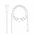 10.10.0602 cable de conector Lightning 2 m Blanco
