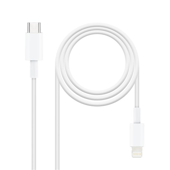 10.10.0602 cable de conector Lightning 2 m Blanco