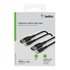 CAA001BT1MBK2PK cable de conector Lightning 1 m Negro