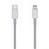 Cable USB 2.0 USB-C A Lightning PD 2A, Lightning/M-USB-C/M, Blanco, 2.0m