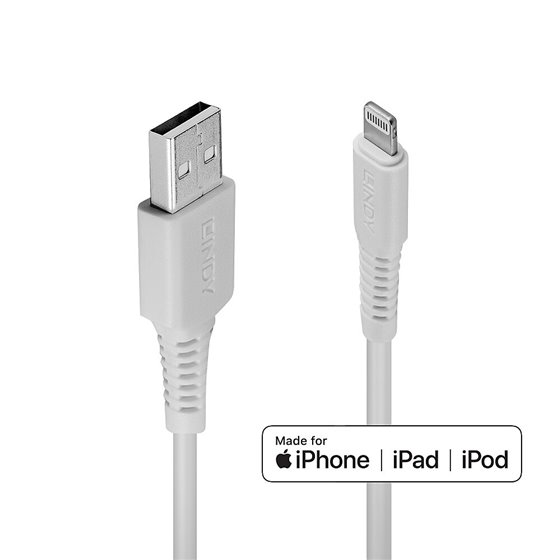 31327 cable de conector Lightning 2 m Blanco