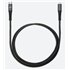 001343 cable de conector Lightning 1 m Negro