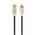 CC-USB2R-AMLM-2M cable de conector Lightning Negro