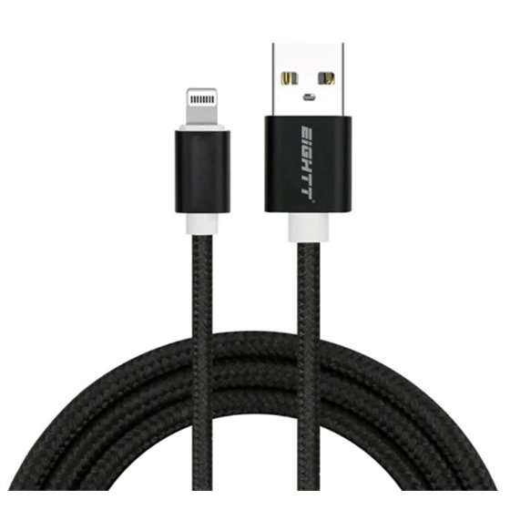 ECI-2B-2M cable de conector Lightning Negro