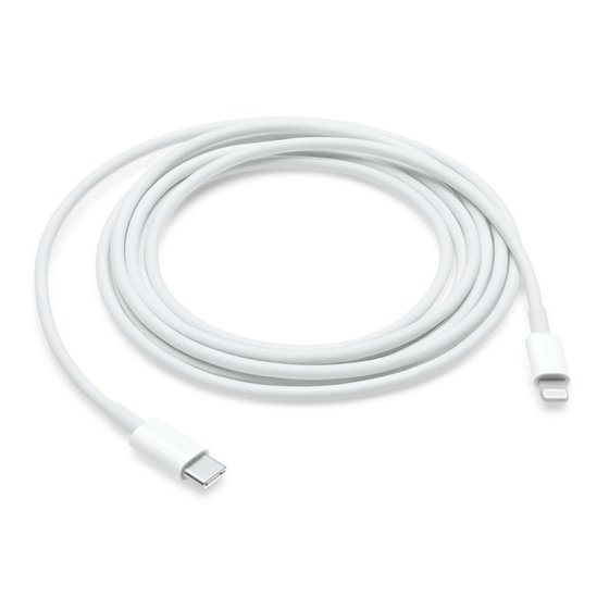 MW2R3ZM/A cable de conector Lightning 2 m Blanco