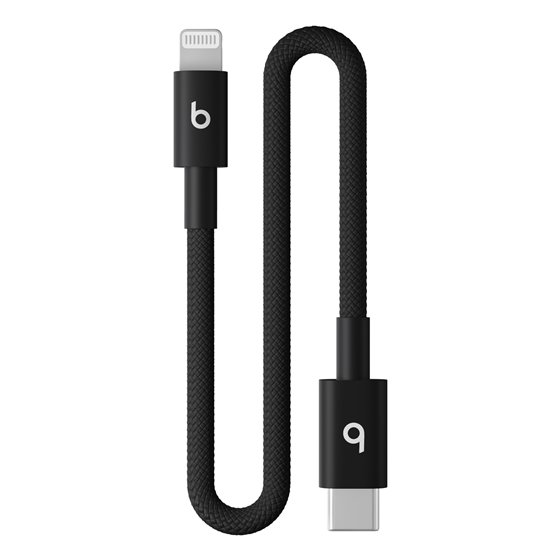MEQM4ZM/A cable de conector Lightning 0,2 m Negro