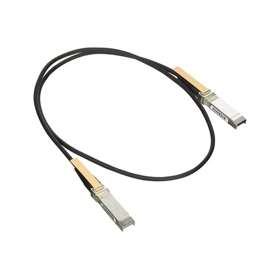 10GBASE-CU SFP+ Cable 1 Meter Cable de fibra óptica e InfiniBand 1 m SFP+ Negro