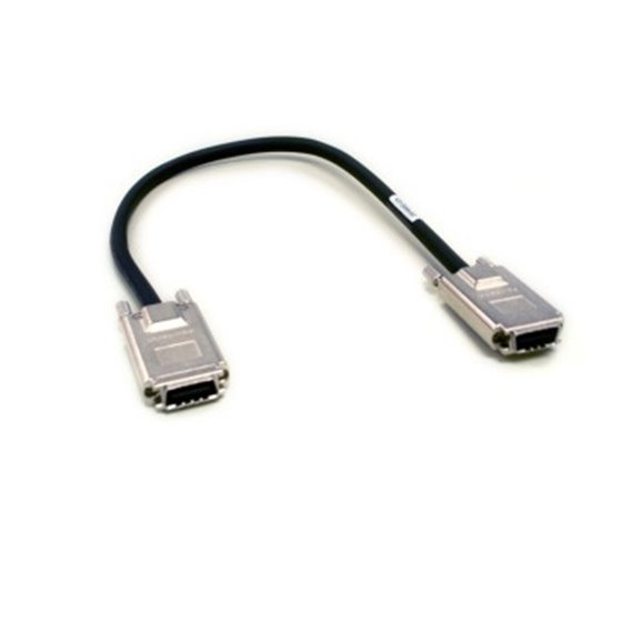 DEM-CB50 Cable de fibra óptica e InfiniBand 0,5 m Negro