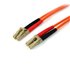 Cable Patch de Fibra Duplex Multimodo 50/125 10m LC - LC