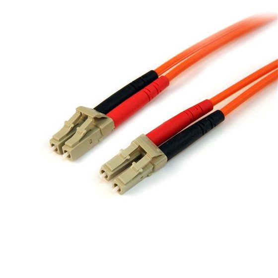 Cable Patch de Fibra Duplex Multimodo 50/125 10m LC - LC