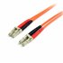 Cable Patch de Fibra Duplex Multimodo 62,5/125 5m LC - LC