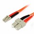 Cable Patch de Fibra Duplex Multimodo 62,5/125 2m LC - SC