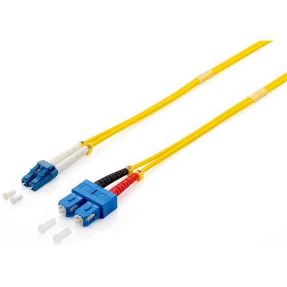 254331 Cable de fibra óptica e InfiniBand 1 m LC SC Amarillo